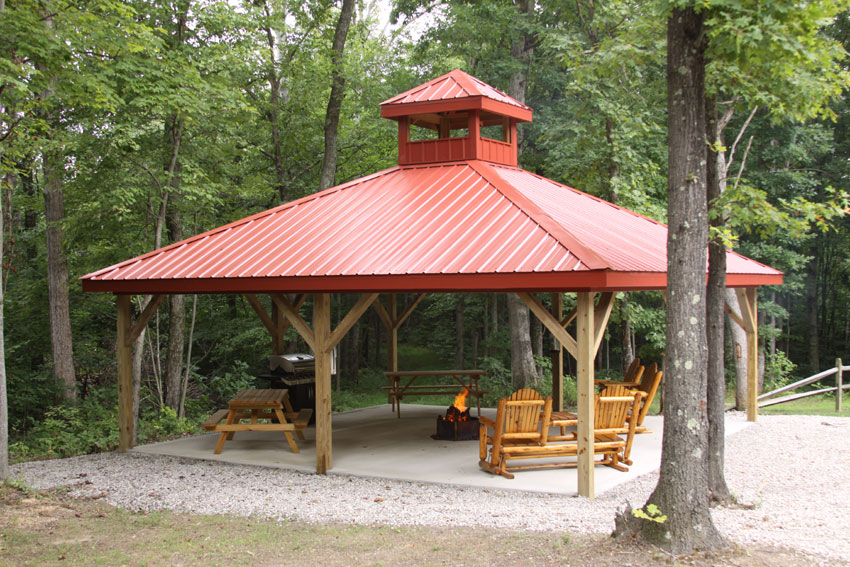 Gazebo at Whispering Oaks